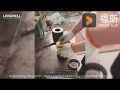 المضخة الحمراء من مطاط PU المكبس المكونات المضخة الحمراء AH000004050200 الضغط المتوسط